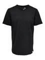 Herren O&S Rundhals T-Shirt Langes Einfarbiges Kurzarm Shirt Basic Shortsleeve aus Baumwolle ONSBENNE