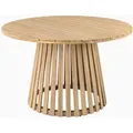riess-ambiente Gartentisch, Braun, Holz, Holz, Rund, 120x75x120 cm, Gartenmöbel, Gartentische, Gartentische