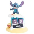 Grupo Erik - Ewiger Kalender 3d Surfer In Blau Mit Mit 5 Blöcken Mit Tagen Und Monaten - 3d Dekofigur 15,5 X 11,7 X 11,7 Cm