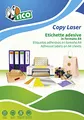 etichette adesive Copy Laser Tico-Ang. arrotondati - 190 x 61 mm (conf. 400 etichette)