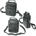 Herren Arbeitstasche Leder Umhängetasche Messenger Schultertasche Flugbegleiter