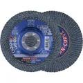 PFERD TOOLS 69398197 PFR 125-M Z 40 SGP CURVE STEELOX Fächerschleifscheibe Du...