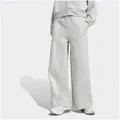 adidas Originals Sporthose OFF PLACED 3-STREIFEN WEITE asymmetrische 3-Streifen, für Lauftraining, lockere Passform grau XXL