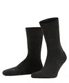 FALKE Unisex Socken Walkie Light U So Wolle Funktionsmaterial einfarbig 1 Paar, Grau Smog 3150, 39-41