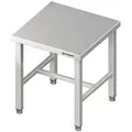 Stalgast Kochtopf-Untergestell, Edelstahl VUG05500 , Maße: (B x T x H) 500 x 500 x 450 mm, verschweißt