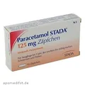 PARACETAMOL STADA 125 mg Zäpfchen 10 St