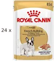 Royal Canin French Bulldog (€ 20,39/kg) Adult Mousse Feuchtfutter: 24 x 85 g