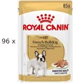 96 x 85 g Royal Canin French Bulldog (€16,65/kg) Mousse Bully Adult Nassfutter