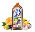 KnobiVital mit Aroniabeere Bio (960 ml) I Hochkonzentrierter Knoblauchsaft mit Thiamin für Energie, Nerven & Herz I Natürlich & ohne Zusätze