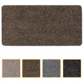 Fußabtreter Schmutzfangmatte Fußmatte Sauberlaufmatte Fußabstreifer Eingang POET 80x120cm Dunkelbraun