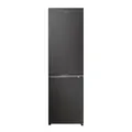 Candy City Fresco 300 CNCQ2T518EB Kombi-Kühlschrank, 280 l, Breite 55 cm, Höhe 182 cm, Total No Frost Circle+, Gemüseschublade, digitale interne Steuerung, LED-Beleuchtung, wendbare Tür, 37 dB,