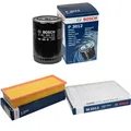 BOSCH Inspektionspaket Ölfilter Luftfilter Innenraumfilter für Seat Inca 1.9