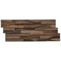 INDO Wandverblender "INDO Teak Elegance", braun, geölt, Holz, Stärke: 20 mm