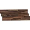 Xxxl Wandverkleidung Teak Elegance, Dunkelbraun, Holz, Teakholz, Holz, 20x2x50 cm, Küchen, Küchenausstattung, Küchenrückwände