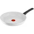 Tefal Bratpfanne "Ceramic Control" in Weiß - Ø 28 cm