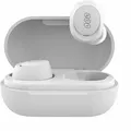 QCY - T27, komplett kabelloser In-Ear-Kopfhrer mit Ladecase, wei - Silber