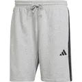 adidas 3S FT Shorts Herren in mgreyh-black, Größe L