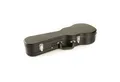 MUSIC STORE Ukulelen-Koffer, Concert Ukulele Case, Schwarzer Tolex-Bezug, Gepolstertes Innenfutter