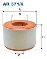 FILTRON LUFTFILTER FILTEREINSATZ passend für AUDI A6 A7 A8 | AR 371/6