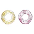 Intex Schwimmreifen transparent Glitter Ø119 cm unsortiert 1 Schwimmring