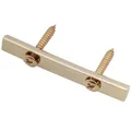Musiclily Pro Gold 43mm Brass String Tree Guide Retainer Bar For 4 String Bass