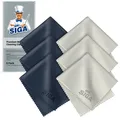 Mikrofaser Reinigungstücher Brillenputztuch Bildschirme Gläser 6er Pack 15x18cm
