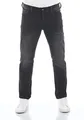 MUSTANG Jeans Herren Stretch lang Real X Oregon Tapered K Stretchhose Jeanshose Sweathose Denim Baumwolle, Größe:W 38 L 34, Farbauswahl:Black Denim (881)