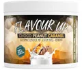 Geschmackspulver CHOCO PEANUT CARAMEL 250g - Leckerer Geschmack und Süße - nur 11 kcal pro Portion - Vielseitig einsetzbar für Lebensmittel & Getränke - Flavour Powder - FLAVOUR UP
