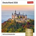Deutschland Sehnsuchtskalender 2026 - Wochenkalender mit 53 Postkarten