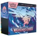 The Pokémon Company International Sammelkarte Pokemon Wachsendes Chaos Top Trainer Box DE
