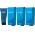 Davidoff Cool Water Man - Men 3 x 100 ml After Shave Balm Set