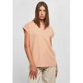 URBAN CLASSICS Rundhalsshirt Ladies Extended Shoulder Tee Damen T-Shirt XL (44)