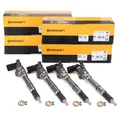 4x CONTI Einspritzdüse + Dichtungen für VW GOLF 6 PASSAT POLO TOURAN A3 1.6 TDI