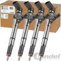 4 VDO EINSPRITZDÜSE 	COMMON RAIL INJEKTOR passend für VW AUDI SEAT SKODA 1.6 TDI