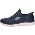 Skechers Slip-Ins: Summits  Sportief - Blauw - Maat 48.5 - 48,5