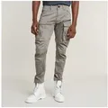 G-STAR Cargohose Hose Rovic zip 3D regular tapered im Tapered Fit grau 34