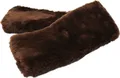 Engel Reitsport Lammfell Bauchgurtschoner (Bagu) 60x12cm Mocca