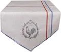 Clayre & Eef DFR65 Tischläufer 50x160 cm Beige