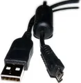 Kabel USB St.A=>St.Micro-B 5-pol 3,0m Flachband, Inline