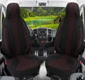 Wohnmobil Sitzbezüge für Ford Transit Custom Vanestro Pacific Titanium WPL402