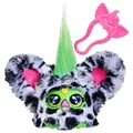 Furby Hasbro Furblets Moo-Boo Kuh-Minispielzeug aus Plüsch, Weiß