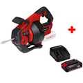 Einhelll Akku-Rohrreiniger TE-DA 18/760 Li Solo für Rohre 16-55 mm + Starterkit