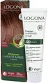 LOGONA Naturkosmetik Pflanzen-Haarfarbe Creme 220 Weinrot, Rote Natur Haarfarbe mit Henna, vegane Farbcreme für eine dauerhafte Coloration, schonende Färbung für glänzendes Haar, 150ml