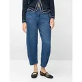 Brax Damen Jeans Style MEGAN S USED REGULAR BLUE, denim blau, Gr. 34