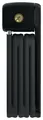 Faltradschloss Abus BORDO™ Lite Mini 6055K/60 schwarz + Halter SH