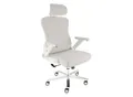 CLOUVOU PowerSeat Bürostuhl Ergonomisch – Creme-Weiß