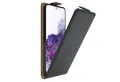 EAZY CASE Handyhülle Flipcase für Samsung Galaxy S20 / 5G 6,2 Zoll, Tasche Klapphülle Handytasche zum Aufklappen Etui Kunstleder Schwarz