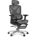 Ergonomischer Bürostuhl C7DG-Lite-Pro-V2, dunkelgrau - A