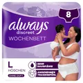 always Discreet Inkontinenz Wochenbett L 8 Inkontinenz-Höschen