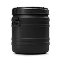 55 L Curtec UV-beständiges Schraubdeckelfass Drehdeckelfass HDPE mit LSF schwarz